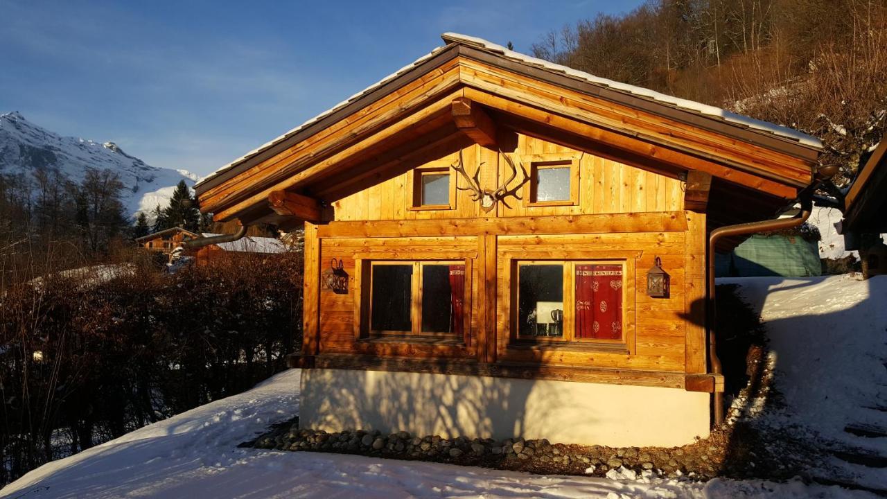 Chalet Cosy Proche Tramway Du Mont-Blanc Et Centre Saint-Gervais-les-Bains Exterior photo